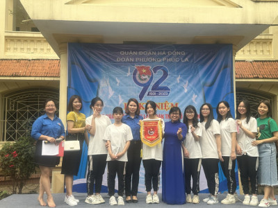 Chi Đoàn trường THCS Văn Yên tham dự Ngày hội Đoàn viên và tham gia thi nội dung “ Bước nhảy Tuổi trẻ Phúc La”
