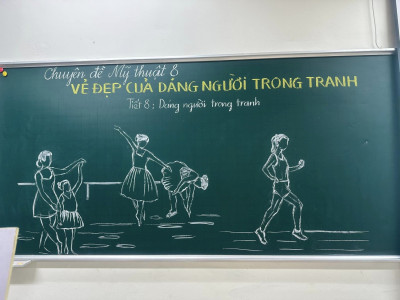 Chuyên đề môn Nghệ thuật (Mĩ thuật) lớp 8: “Vẻ đẹp của dáng người trong tranh” do cô giáo Đinh Thị Vân Khánh thực hiện.