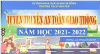 Hoạt động "Tuyên truyền giao thông" năm học 2021-2022